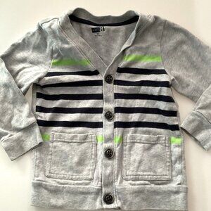 CRAZY 8 GREY CARDIGAN SWEATER